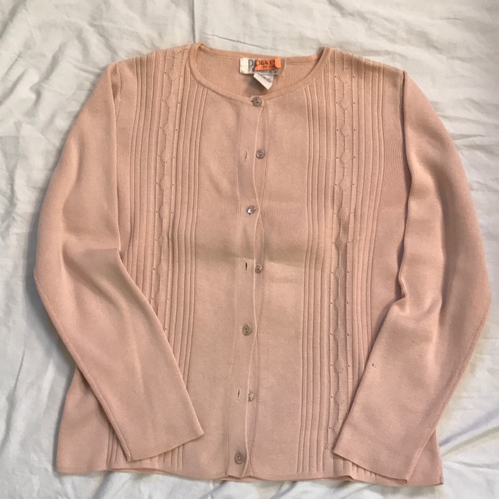 Pretty pink cardy
